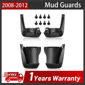 Splash Guards Mud Flaps for 2008–2012 Honda Accord (Front & Rear)