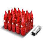 Set of 20 J2 Aluminum M12 X1.25 Open/Closed End Lug Nuts 21mm OD 81mm Height