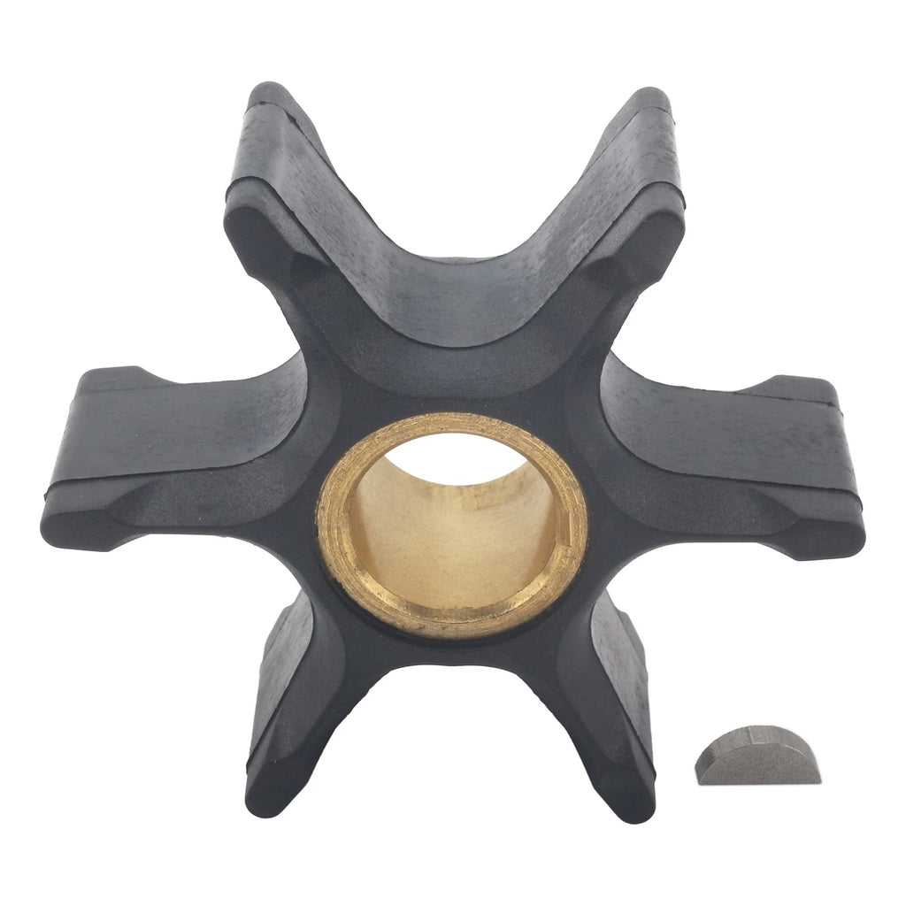 Outboard Water Pump Impeller & Key for Evinrude Johnson (85-235HP)