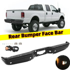 Rear Step Bumper Face Bar with Sensors for Ford F-250/F-350 Super Duty (2001–2007)