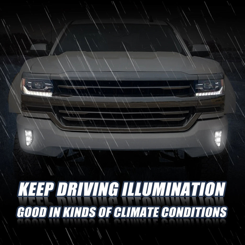 LED Fog Lights for Chevy Silverado 1500 (2016–2018)