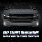 LED Fog Lights for Chevy Silverado 1500 (2016–2018)