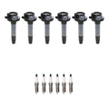 Set of 6 Ignition Coils & Spark Plugs for Ford Explorer F-150 V6