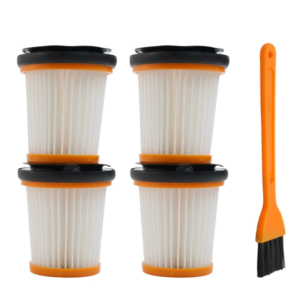Set of 4 Vacuum Cleaner Filter Elements for Shark W1 W2 W3 Wv200 Wv205