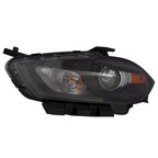 Halogen Headlight Lens Housing Replacement Driver Side for Jeep Wrangler (2007–2018)