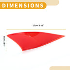 Rear Right Bumper Reflector No. 8191053051 for Lexus IS300 (2018–2021) Red