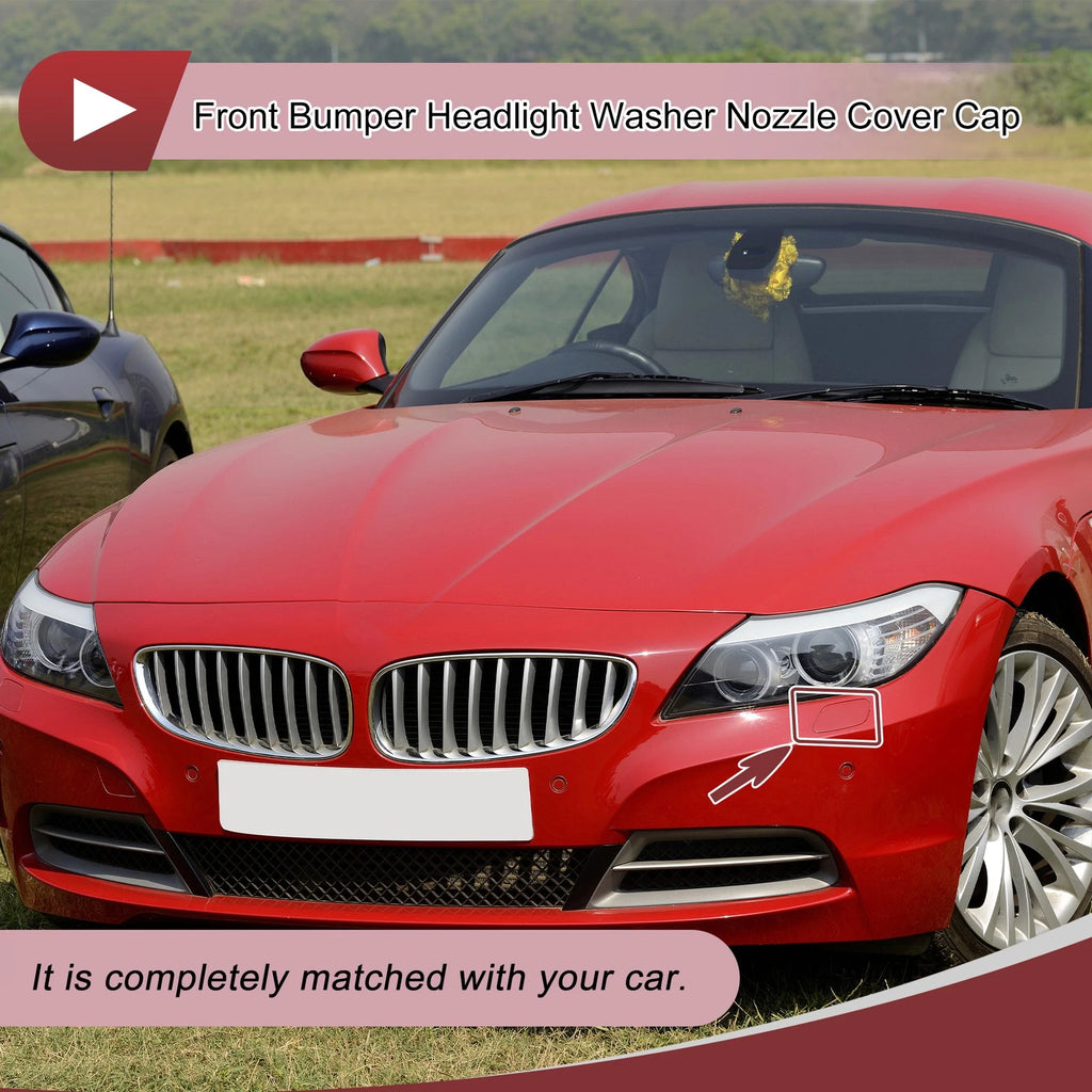 Bumper Trim Nozzle Cover No. 51117231079 for BMW Z4 (2009–2016) Dark Red