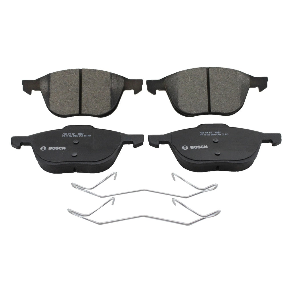 DuraGo Front Rotors & Bosch QuietCast Ceramic Brake Pads Kit for Mazda 3 (2004–2013)