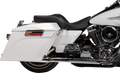 Freedom Seat for Harley FLH (1997–2007) - Solar Leather - Black