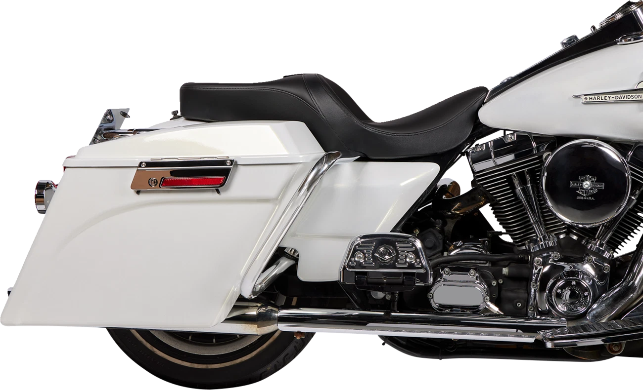 Freedom Seat for Harley FLH (1997–2007) - Solar Leather - Black