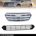 Set of 2 Bumper Grilles for Subaru Outback (2015–2017)