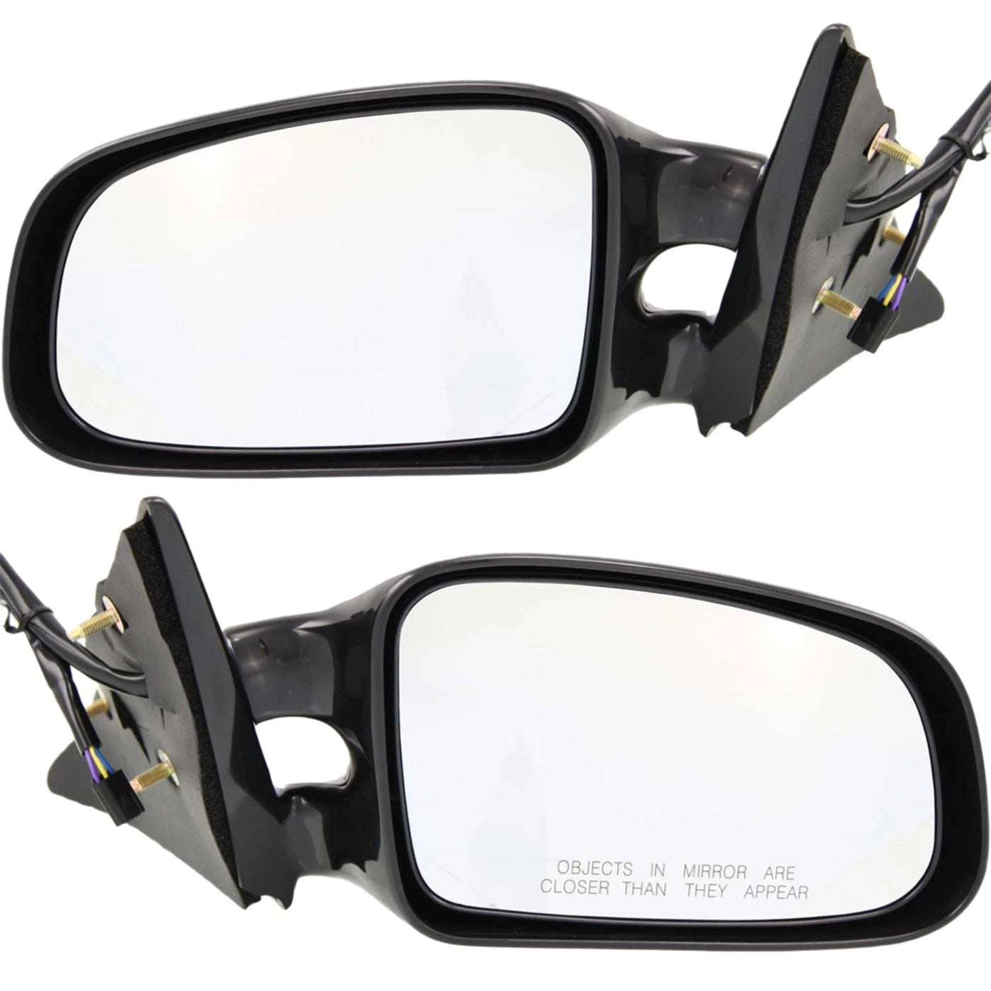 Set of 2 Power Mirrors for Pontiac Grand Am (1999–2002) Paintable
