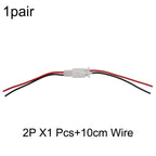 2X 2.8MM Car Connector for Automotive (Push-In, 2/3/4 Pin)