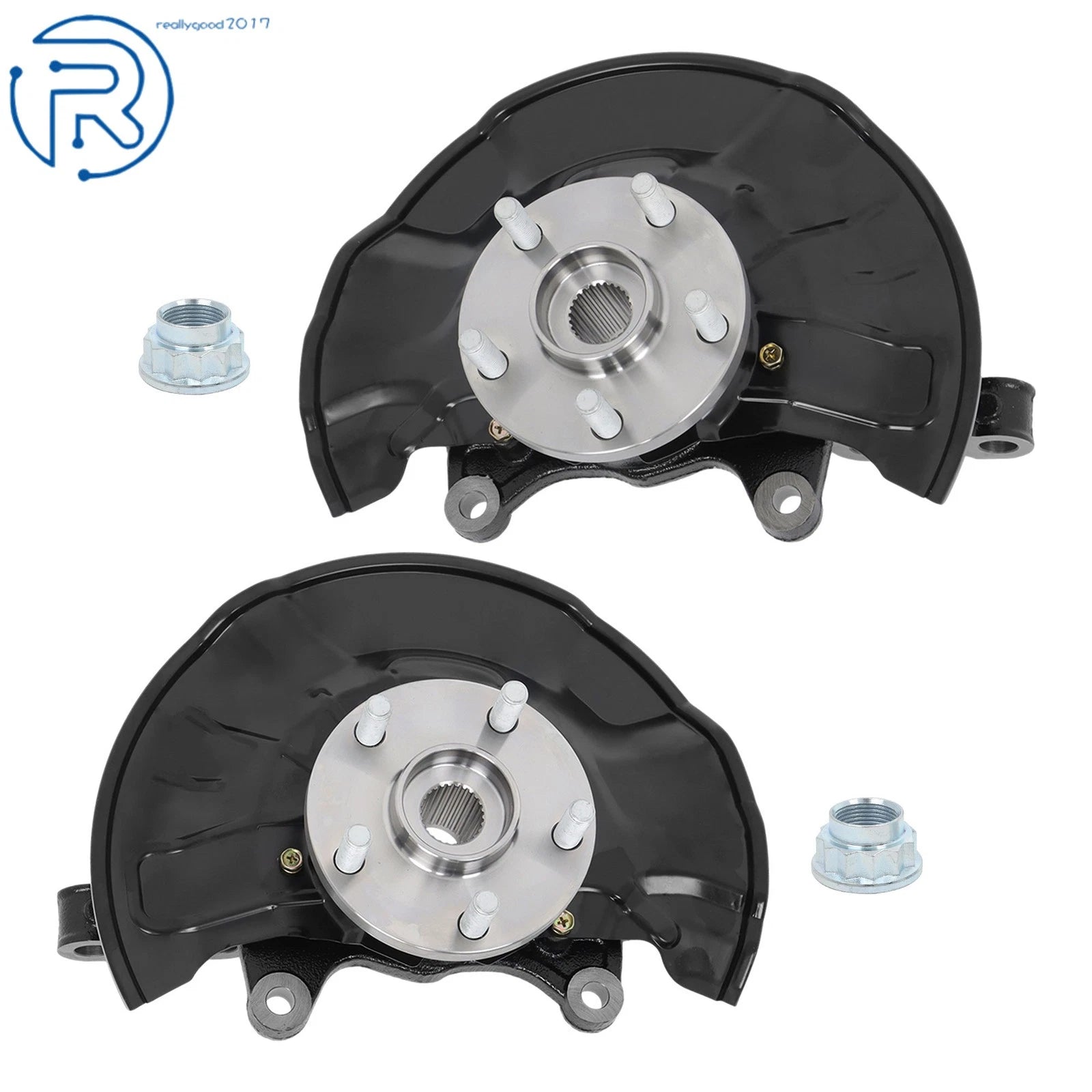 Front Steering Knuckles & Wheel Hub Bearings for Toyota Corolla Matrix (2014–2018)