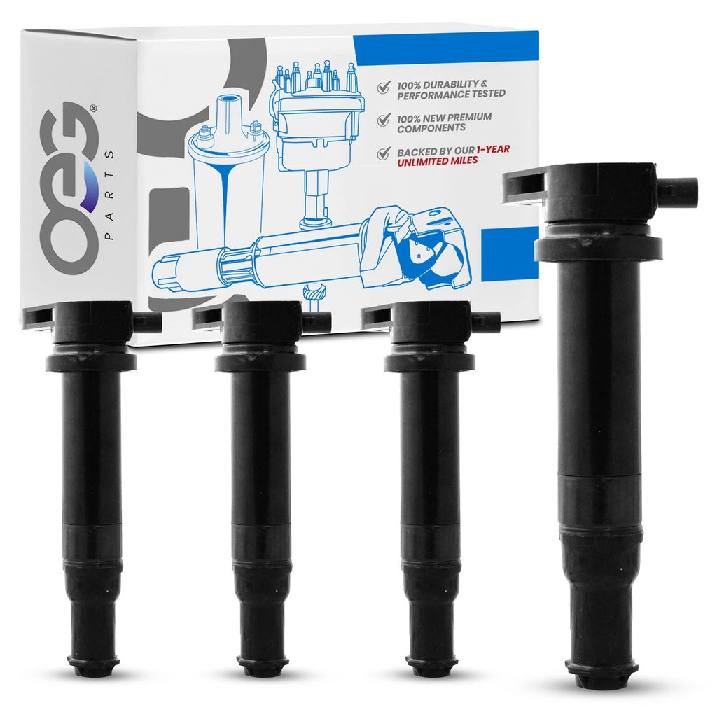 Set of 4 Ignition Coils for Hyundai Accent (2006–2011)