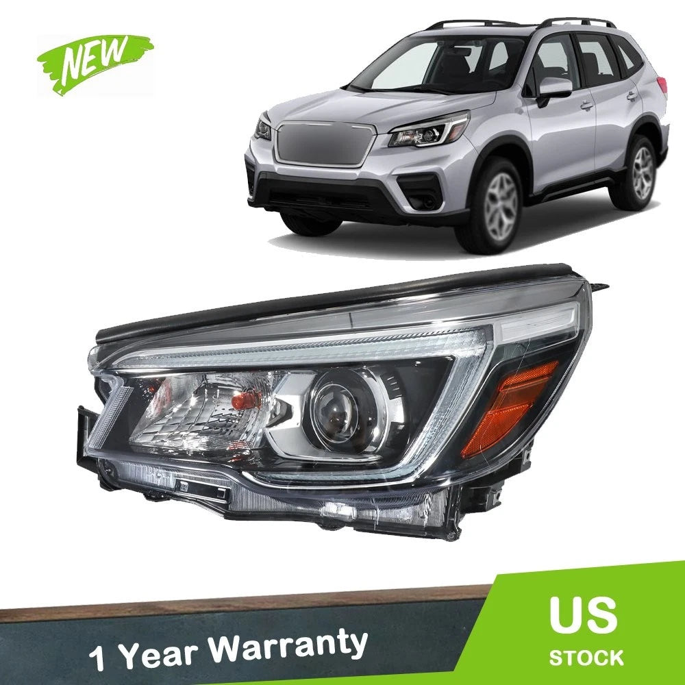 Left Side Headlight LED for Subaru Forester (2019–2020) AFS Clear Lens