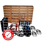 Engine Overhaul Kit for Massey Ferguson 35 (3 cyl) Tractors with Cast Liner