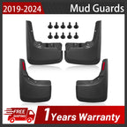 Mud Flaps for Chevrolet Silverado 1500 (2019–2024) 4-Piece Set