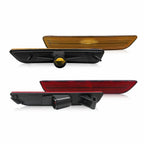 Set of 4 OE-Style Lens Front & Rear Side Marker Lights for Ford Mustang (2010–2014)