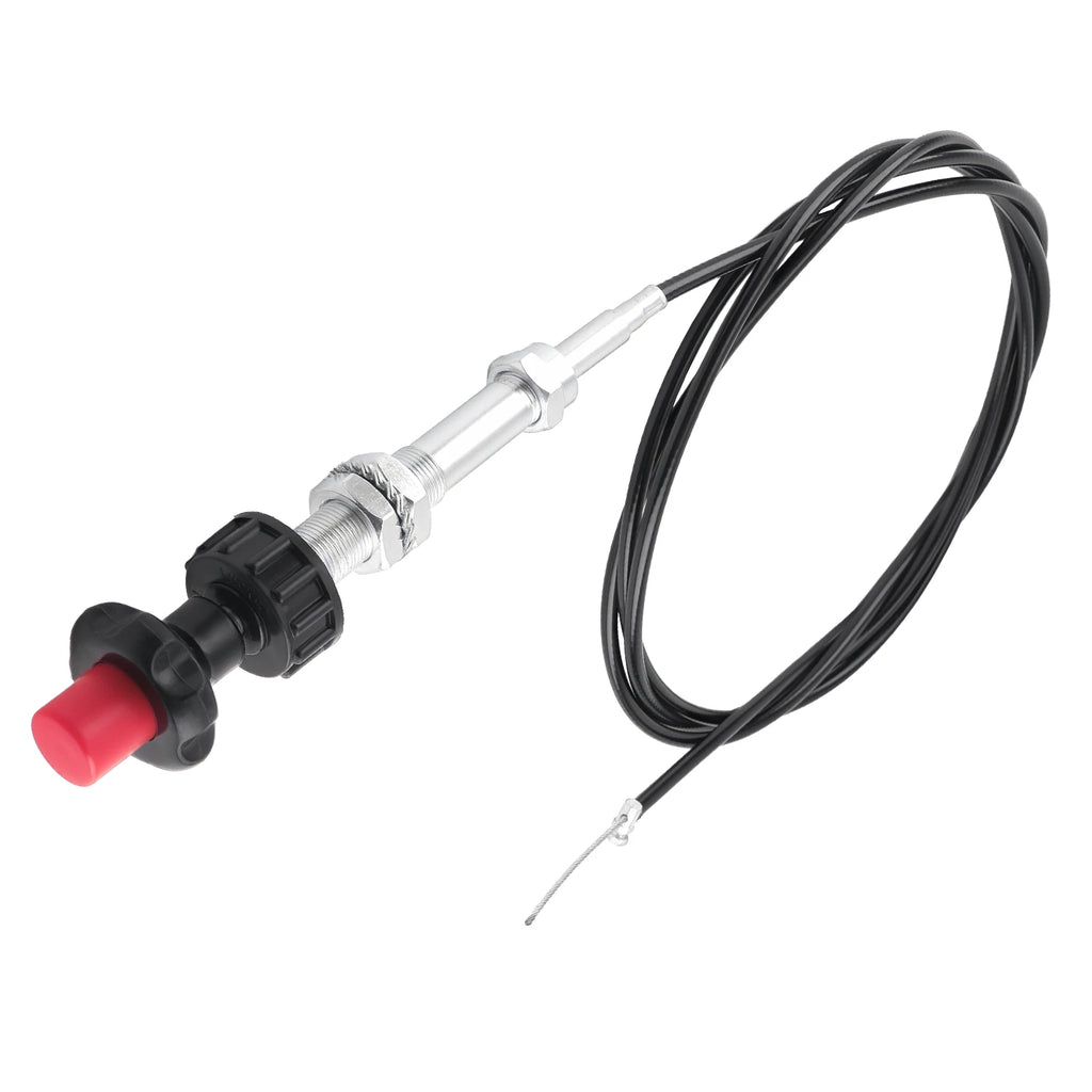 Control Cables with Black Knob