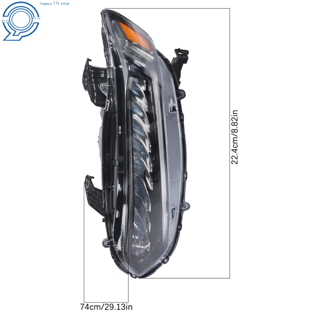 LED Headlights for Honda Accord Hybrid Touring (2018–2020) W/Blue Headlamps