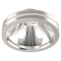 2-Groove Chrome Engine Pulley for Chevrolet BBC 396 454 (1965–1990)