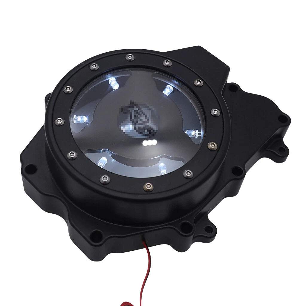 White LED Stator Engine Cover for Yamaha YZF-R6/YZF-R6S (2003–2006)