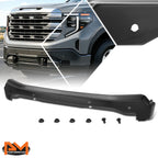 Front Bumper Impact Bar for GMC Sierra 1500 LTD (2022–2026) w/Park Sensor Holes Black