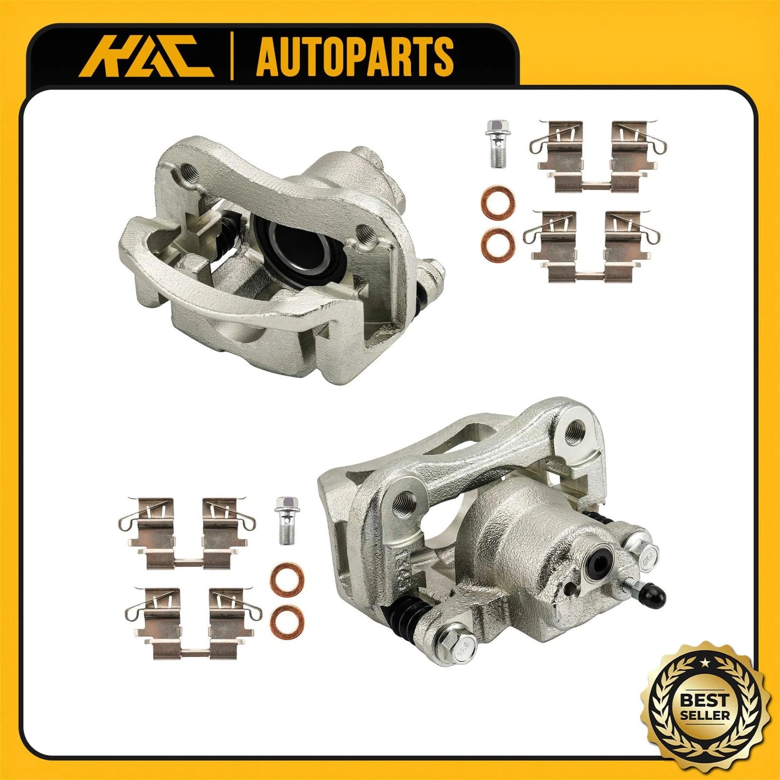 2x Brake Caliper for Lexus RX330 RX350 RX400h & Toyota Highlander (2004–2007)