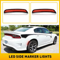 LED Bumper Side Marker Light Lamp for Dodge Charger (Red/White/Amber)