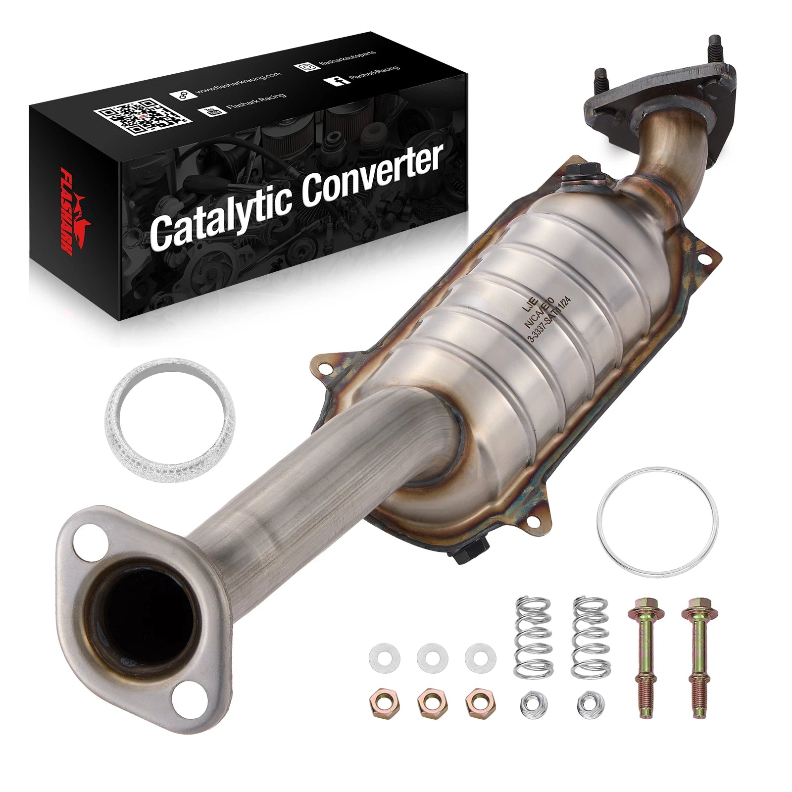 Highflow EPA Catalytic Converter for Honda Fit 1.5L (2006–2008)