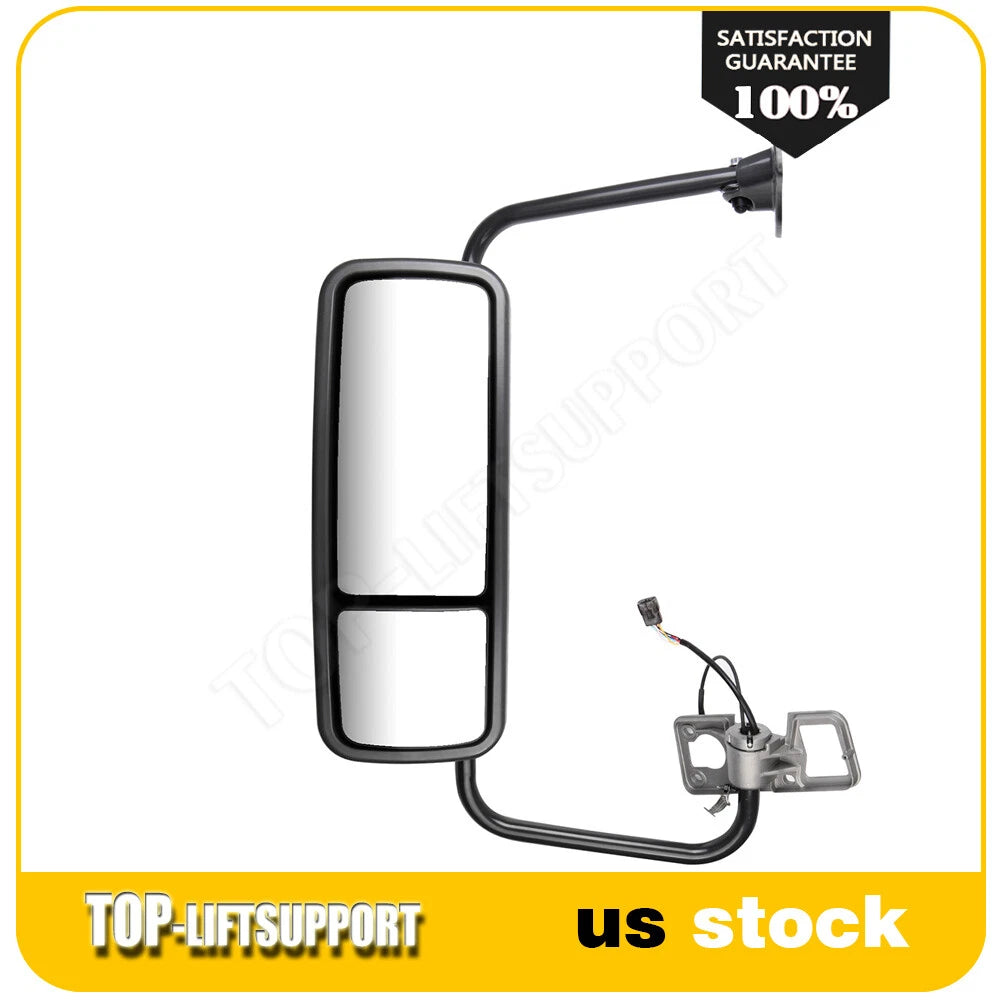 Driver Side View Complete Mirror Chrome for Freightliner Century/Columbia (2005–2018)