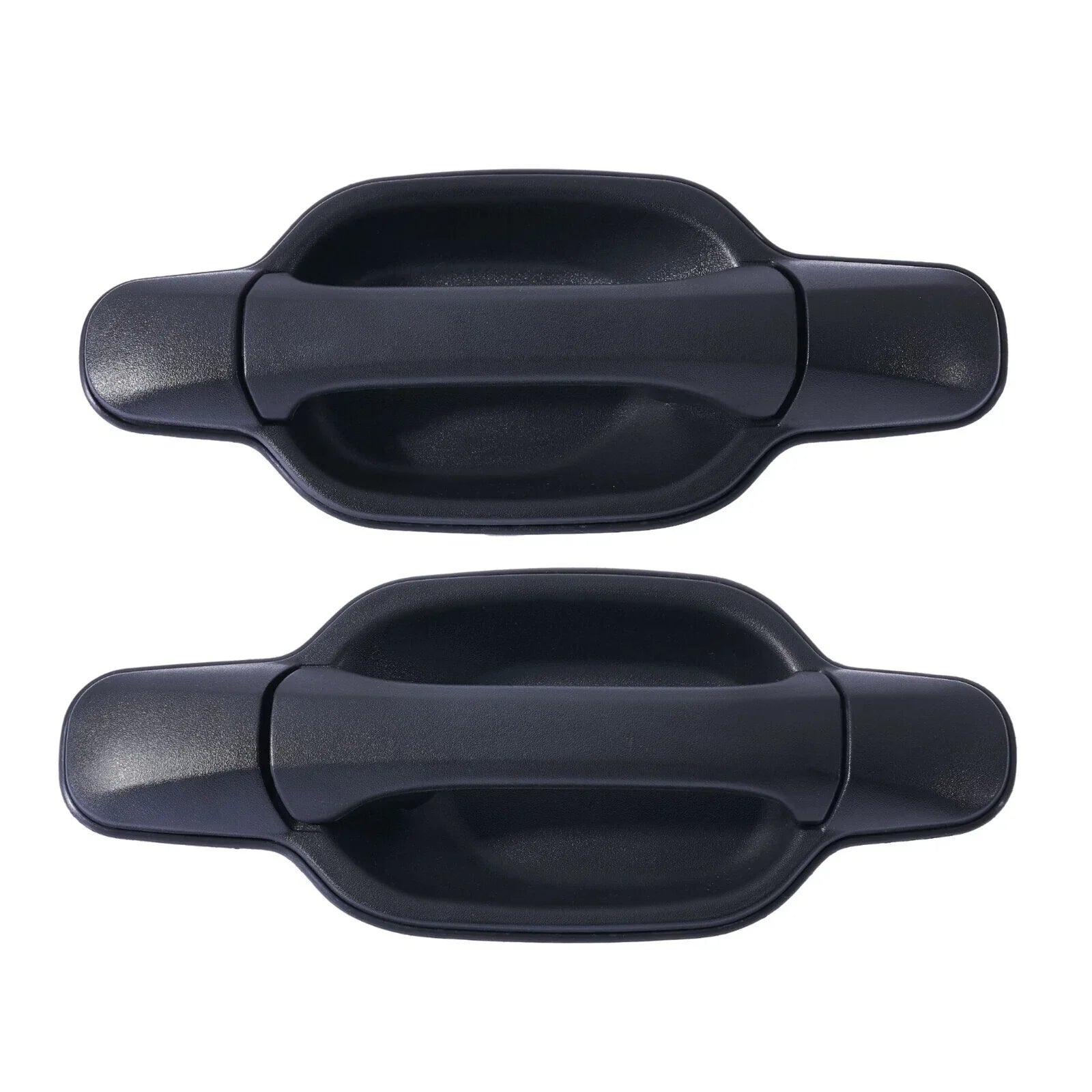 Door Handle Outer 2 x for Isuzu D-Max REAR LEFT+RIGHT Black (2006–2012)