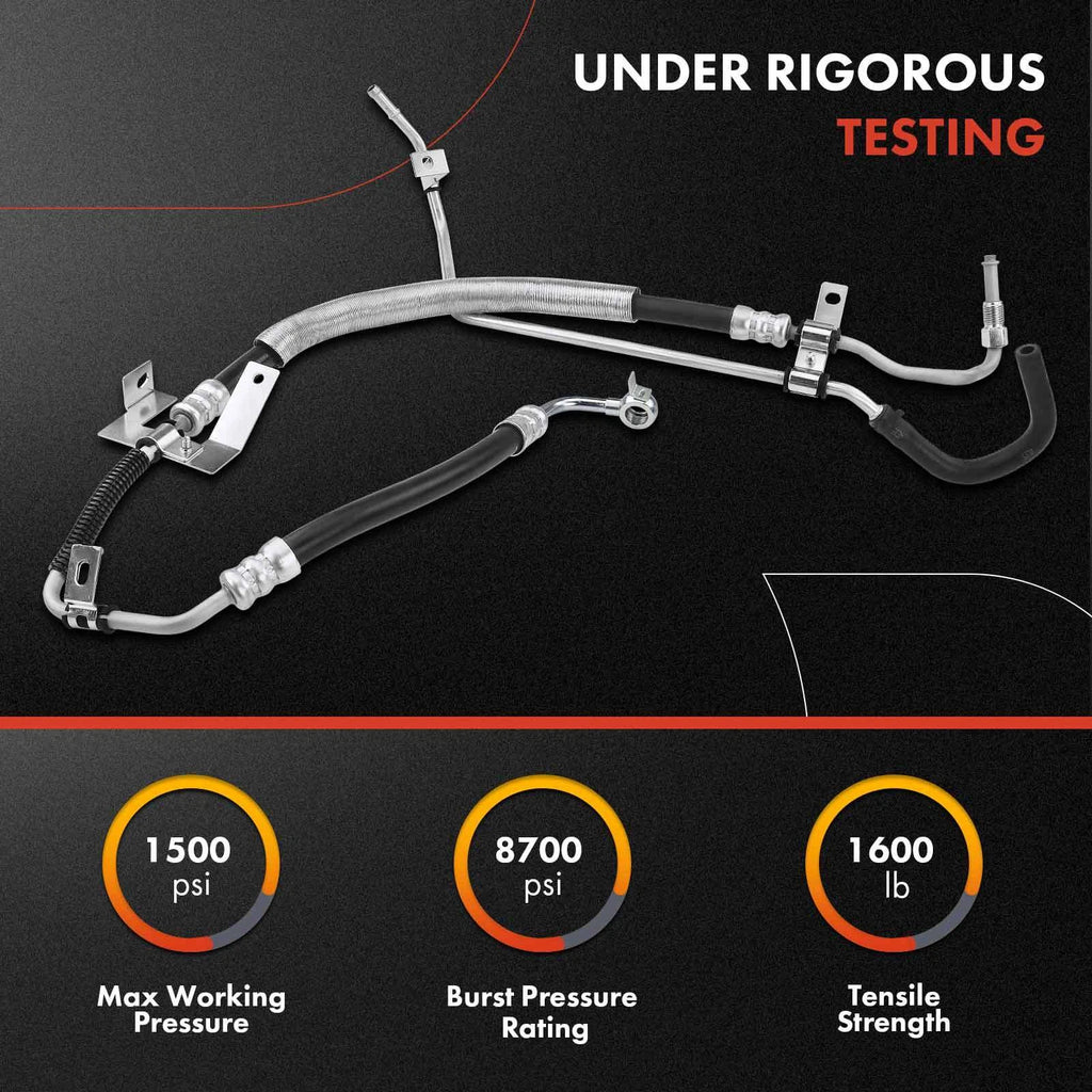 Power Steering Pressure and Return Line Hose for Toyota Sienna (2003–2006)
