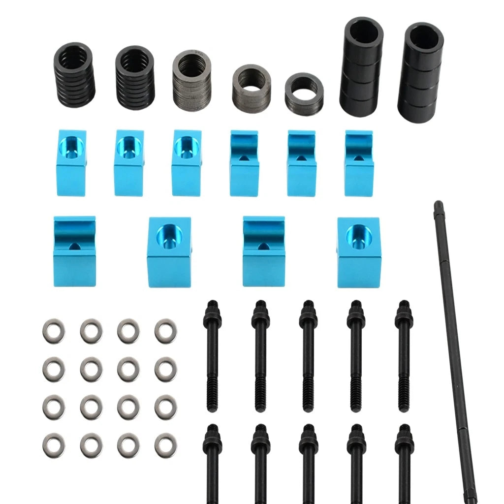 Set of 16 Stainless Steel Roller Rocker Arms for Mopar Chrysler SB 318 340 360 (1964–1990)