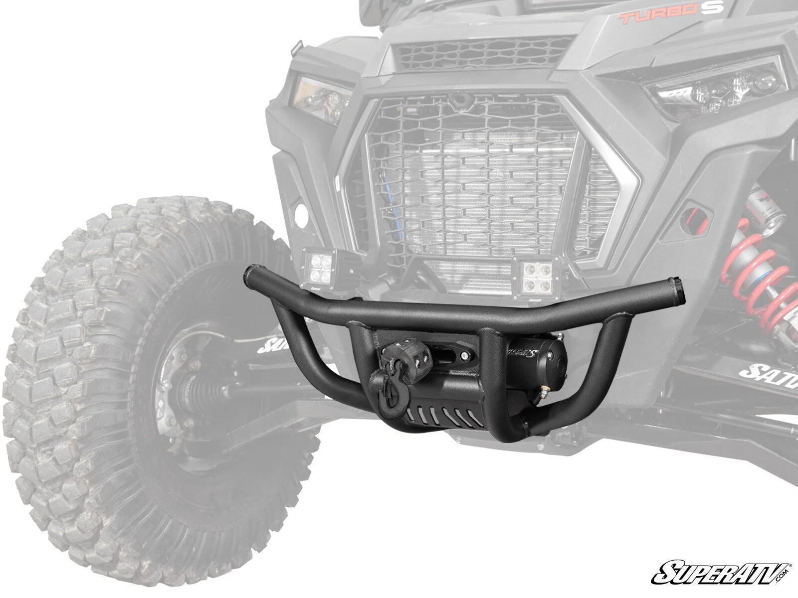 Winch Ready Front Bumper for Polaris RZR XP Turbo S (2018–2023)