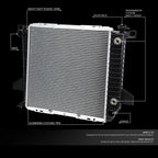 Aluminum Radiator for Ford F100 Ranger 2.3L (1995–1997) DPI 1726