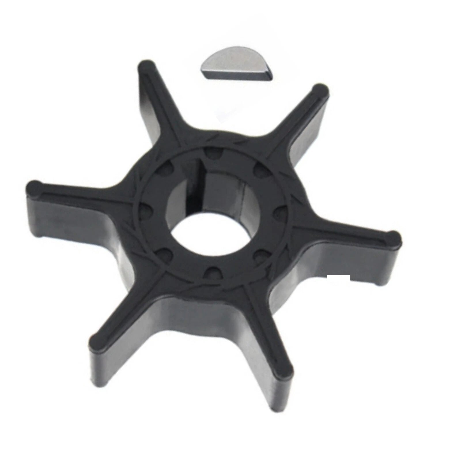Water Pump Impeller with Key for Yamaha 8HP 9.9HP 15HP 20HP (63V-44352-01-00)