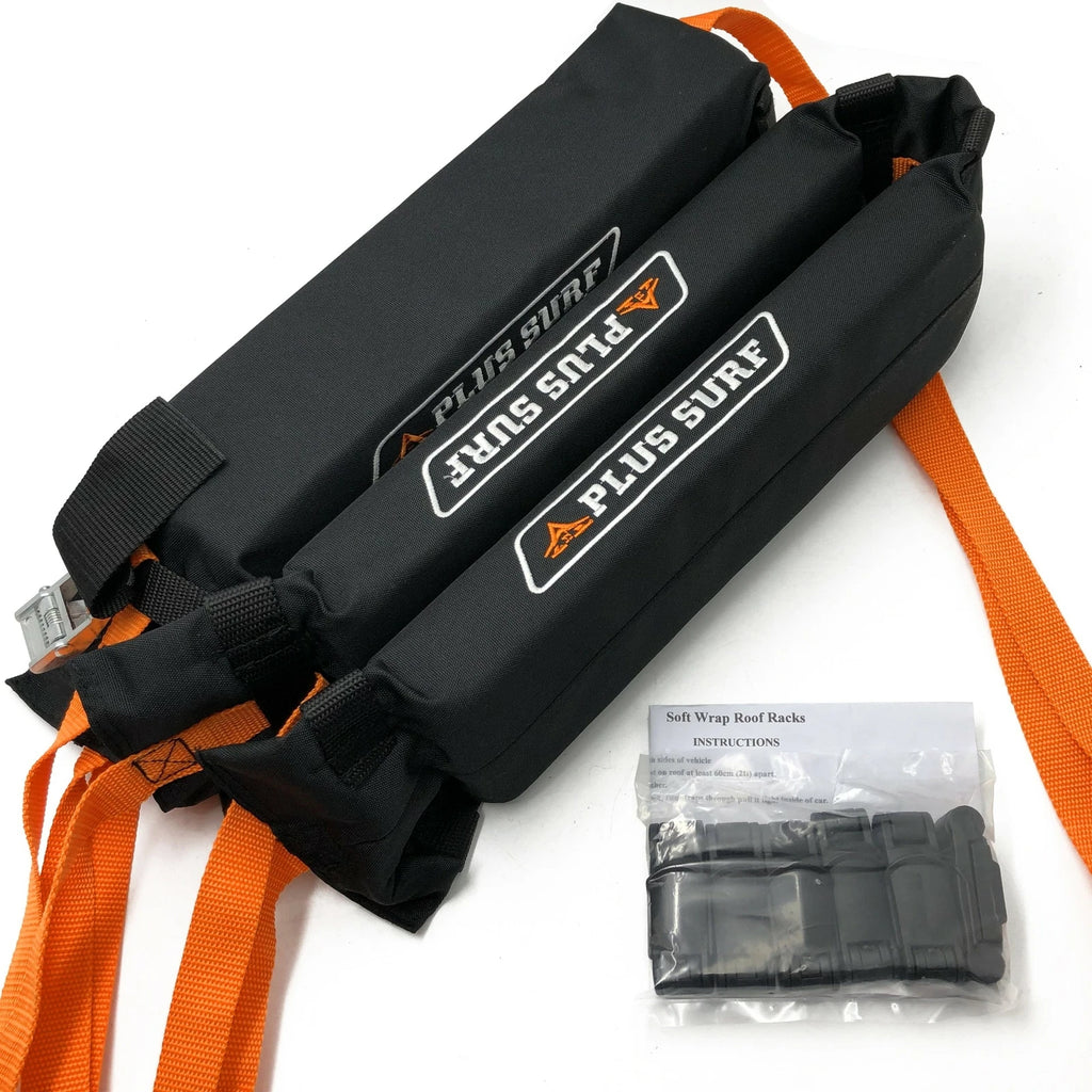 1 Pair Wrap-Rax Surfboard Longboard Soft Rack Pads for Universal Use (2010–2023)
