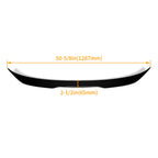 Gloss Black Trunk Spoiler for BMW 5-Series G30 530i 540i M550i (2017–2023)