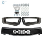 Steel Front Bumper for Ford F-150 (2009-2014) Raptor Style, Painted Gray