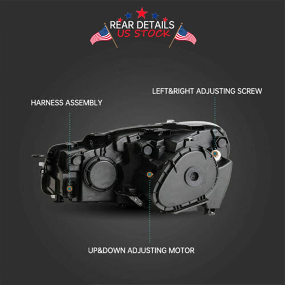 2X LED Projector Headlights for VW Golf 6 MK6 (2010-2014)
