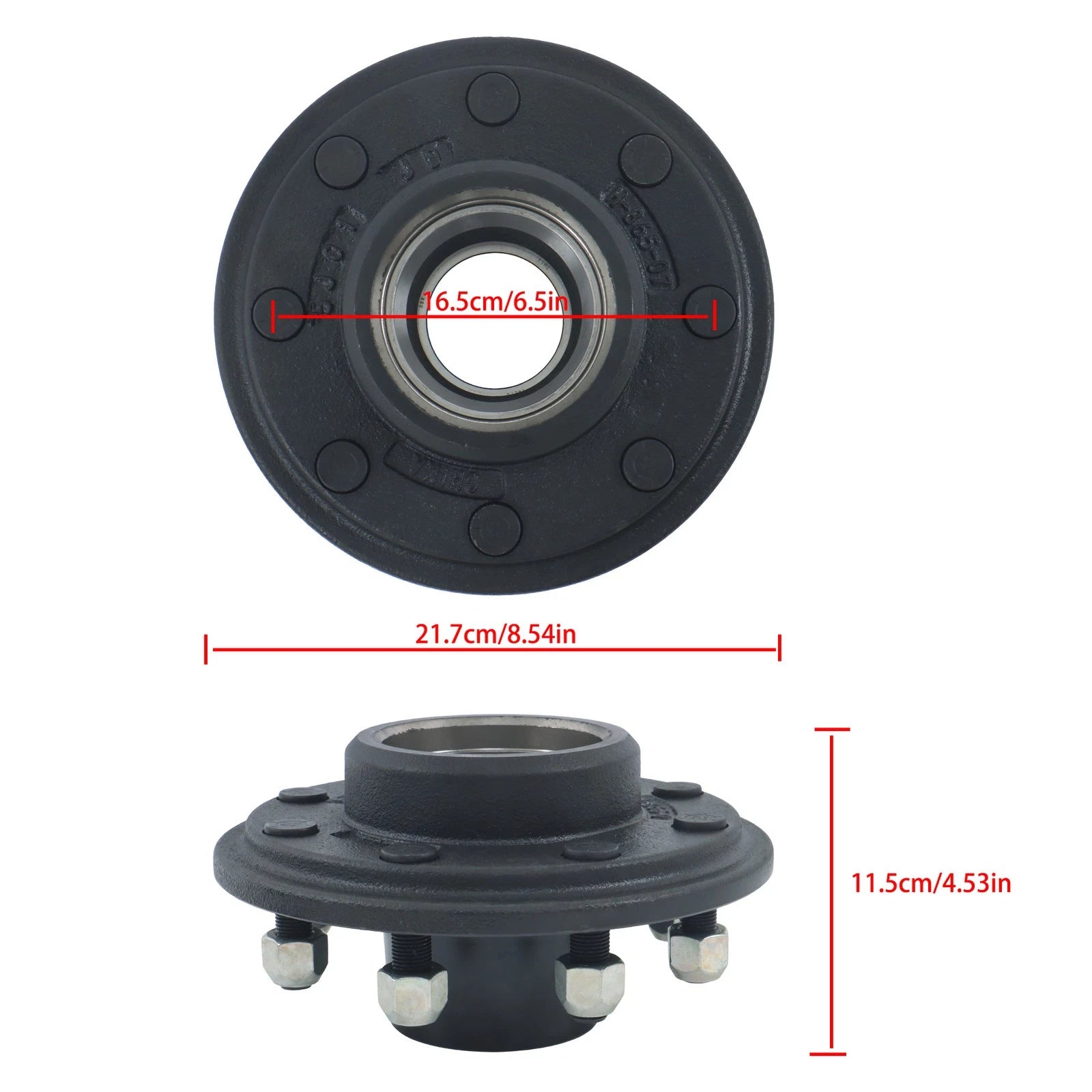 Set of 2 8-Hole Wheels