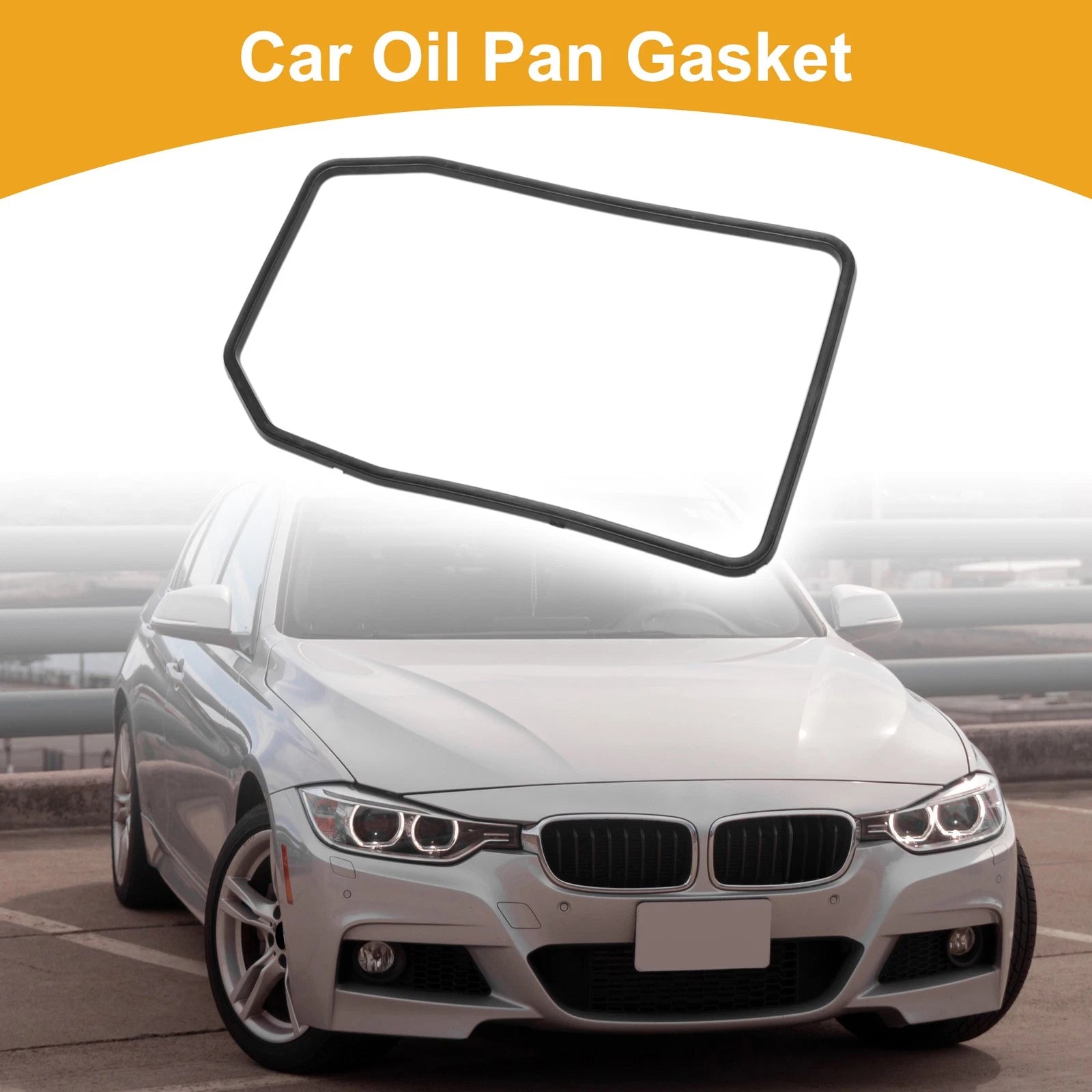 Oil Pan Gasket for BMW 325i 1992-1995, 328i 1996-1999 (24111219127)