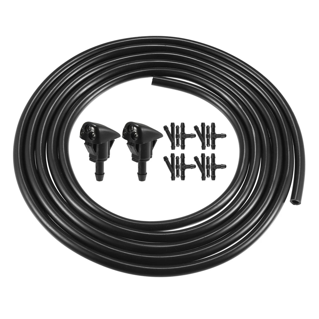 2X Windshield Washer Nozzle Hose Kit for Hyundai Kia (98630YY000)