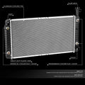 Aluminum Radiator for Chevy Express GMC Savana 4.3L (2004–2014) DPI 2793