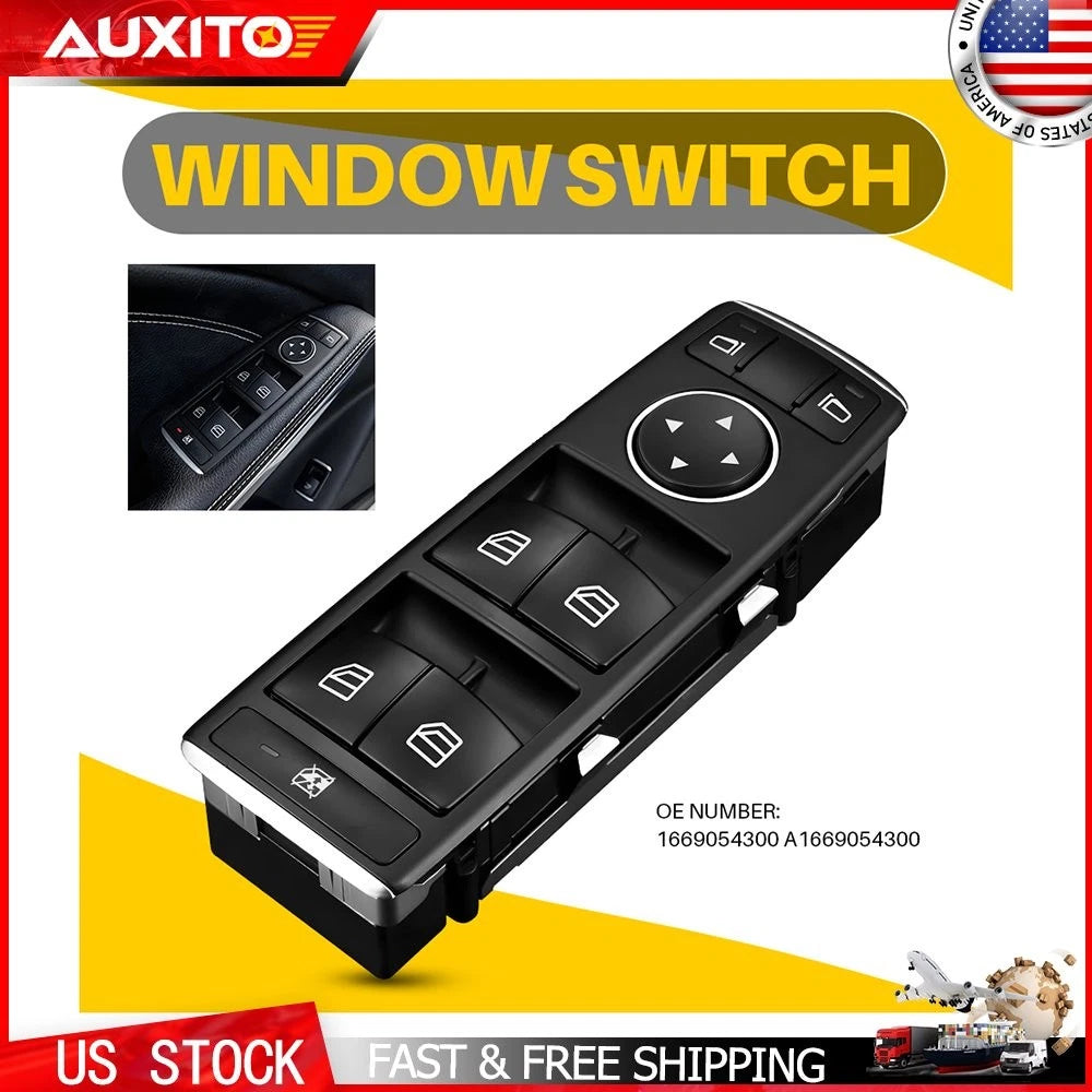 Master Power Window Control Switch for Mercedes-Benz GL X166 GLE W166 (2012–2018)