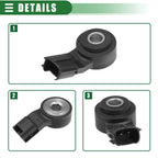 2Pcs Knock Sensor for Toyota (No. 8961506010/8961520090)