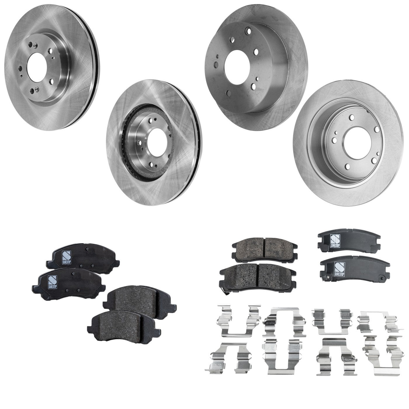 Brake Disc and Pad Kit for Mitsubishi Eclipse (2006–2012)