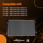 Auto Radiator for Chevrolet GMC C/K1500 1988–1999 (4.3L 5.0L 5.7L)